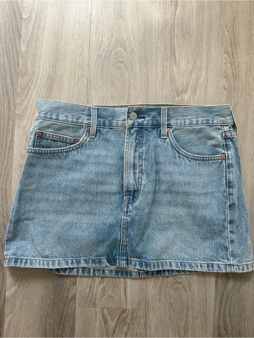 Denim Forum 90’s Ricci Denim Mini Skirt